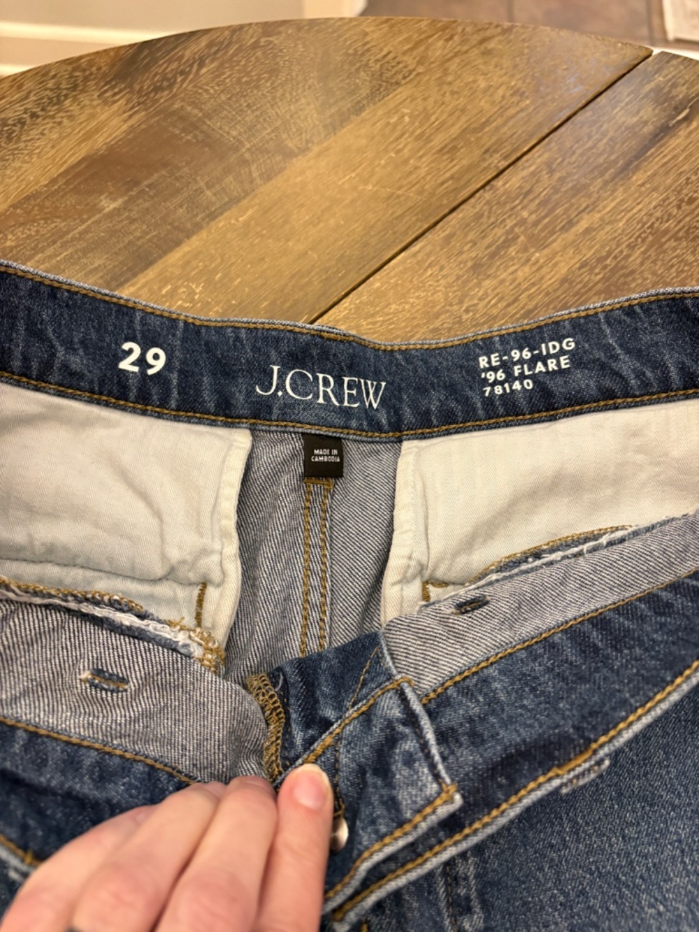 J.Crew Vintage flare jean - Picture 3 of 9